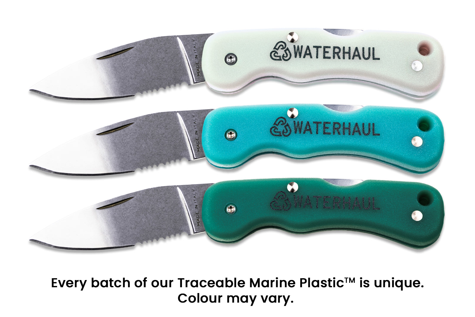 Ocean Plastic Recycled Beach Clean Folding Pocket Knife