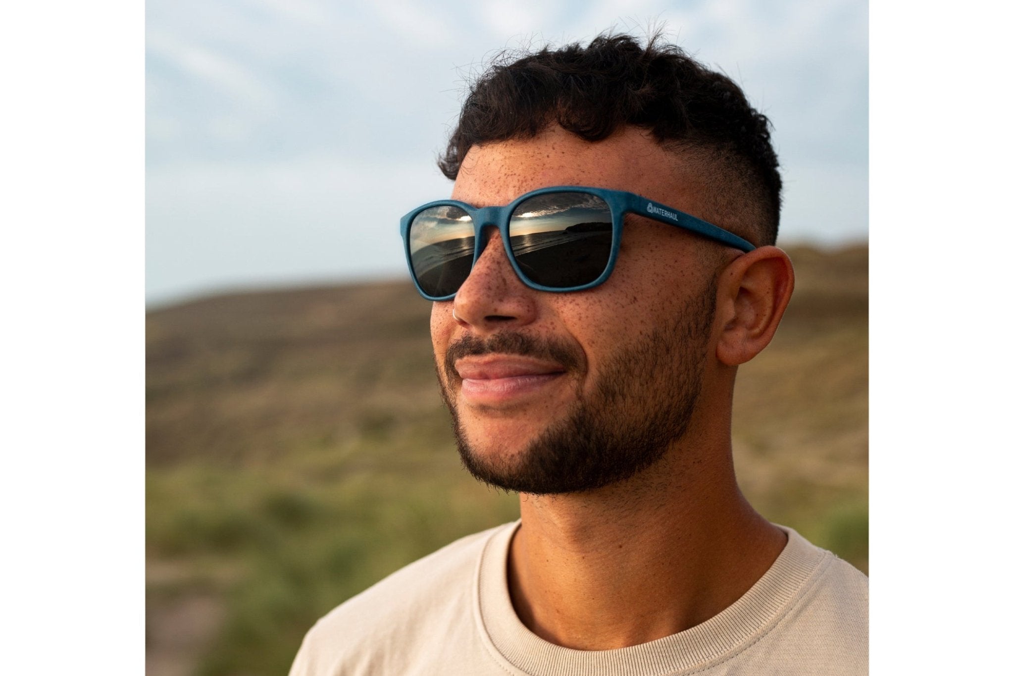 Fitzroy Navy Blue Prescription Sunglasses - Waterhaul