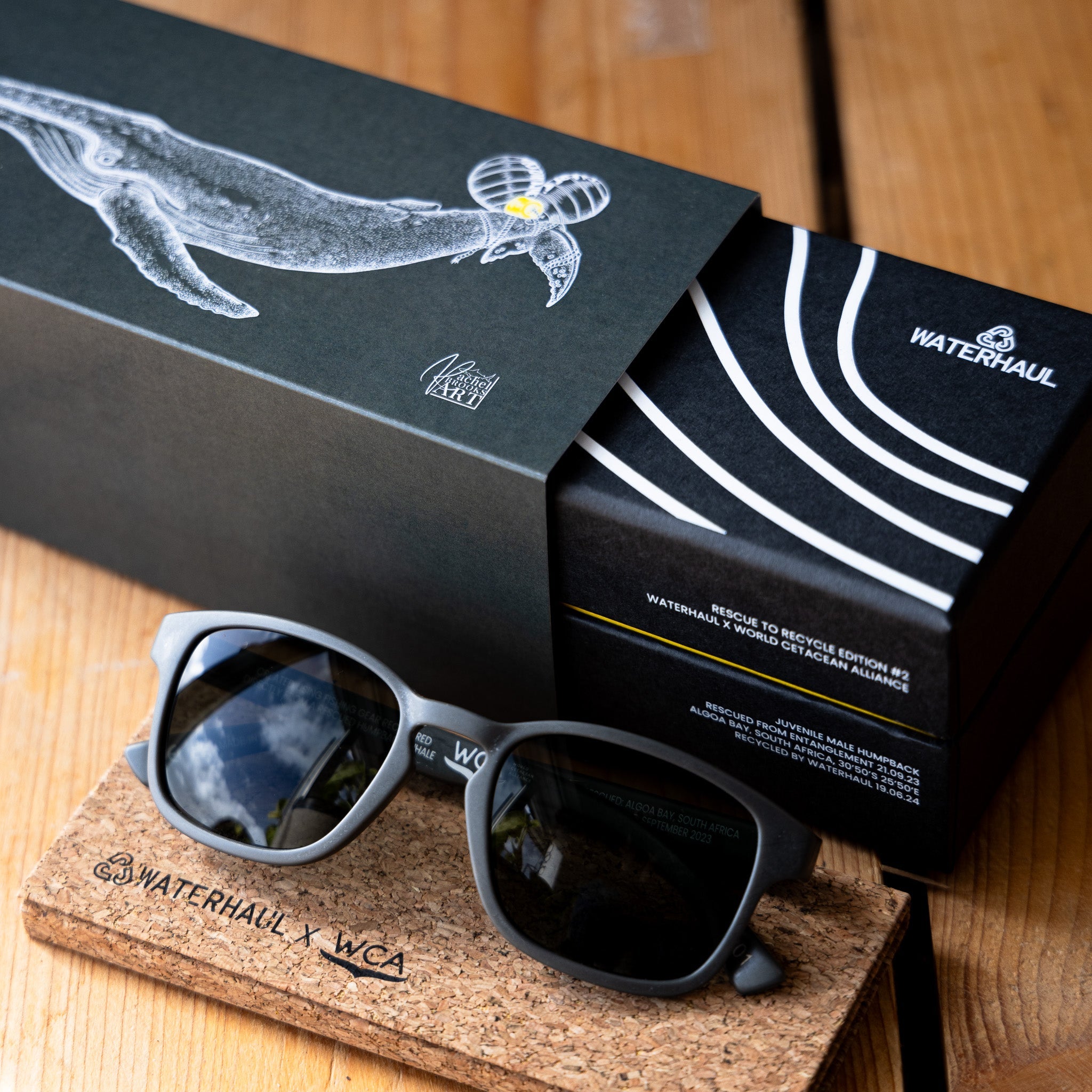 LIMITED EDITION Rescue To Recycle Sunglasses x World Cetacean Alliance - Waterhaul